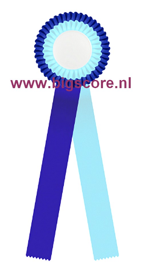 R 02 2-Ringsrozet Ø 10,5 L: 30 cm Bedrukt op 1 Liaster